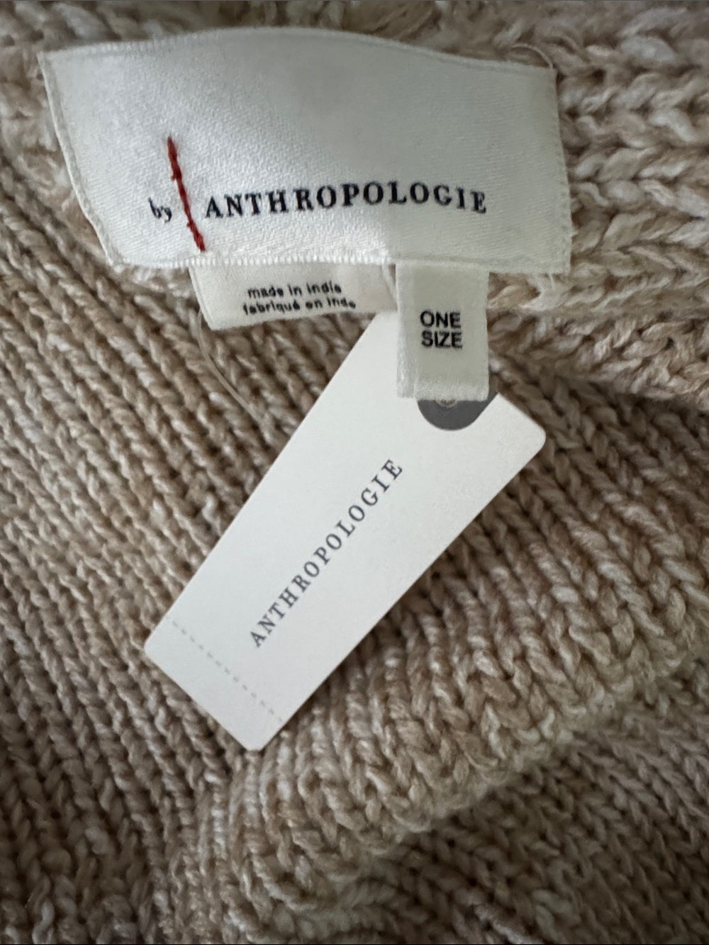 NWT Anthropologie Braided-Sleeve Cardigan Sweater OS - Picture 11 of 11